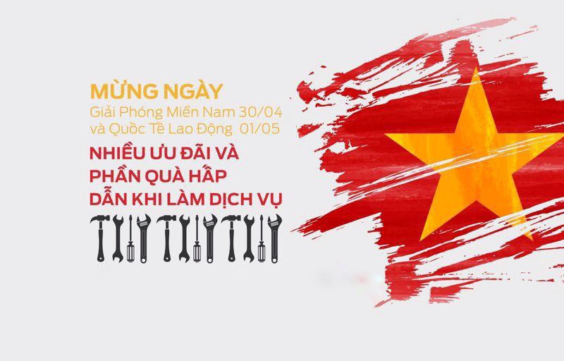 Chương Tr&igrave;nh Ưu Đ&atilde;i - Khuyến M&atilde;i Ngập Tr&agrave;n Mừng Đại Lễ 30/04 - 01/05